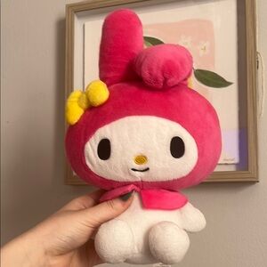 Sanrio My Melody Pink and White Stuffed Animal